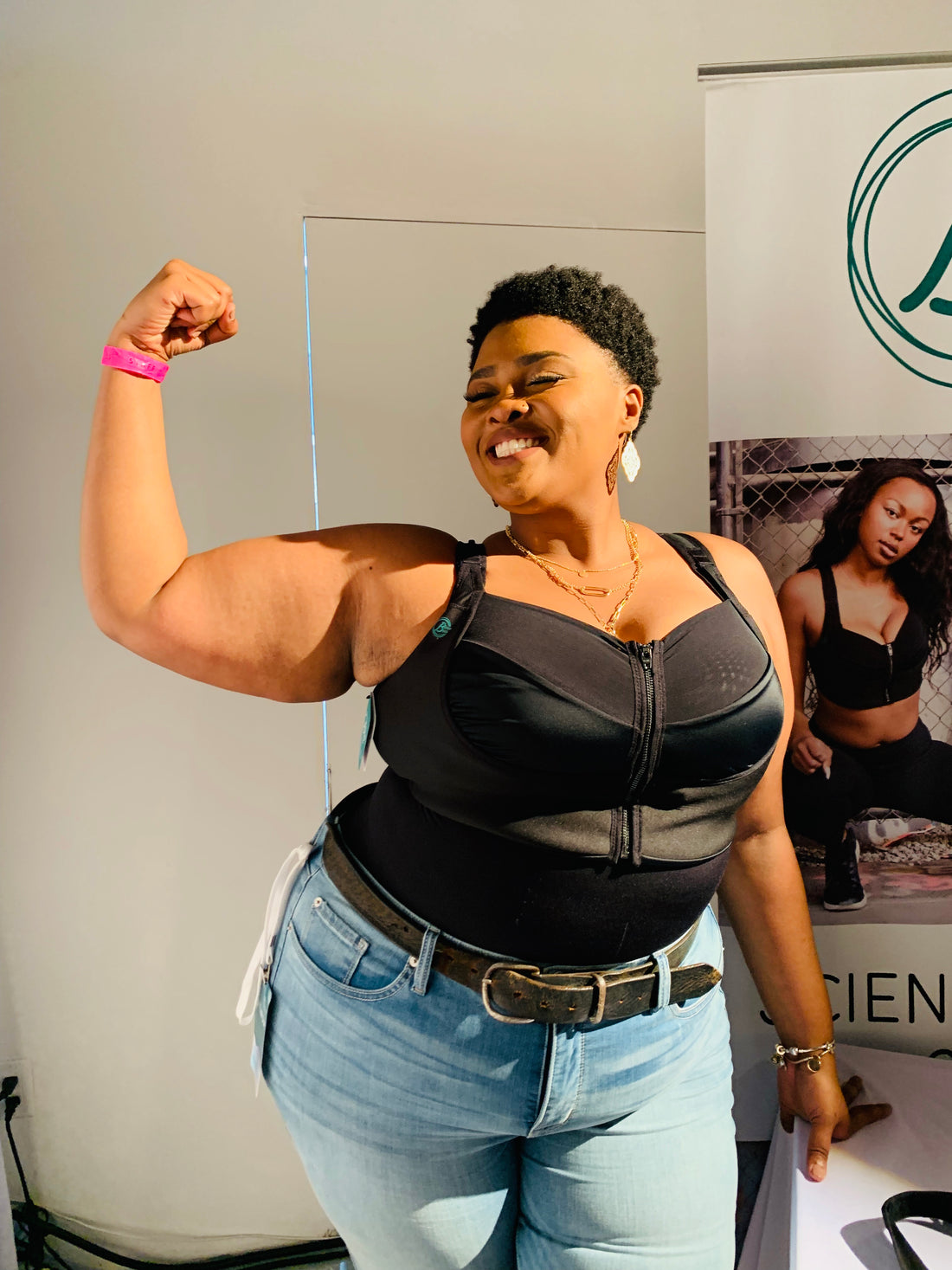 Bloom Bras at CurvyCon for larger-breasted women